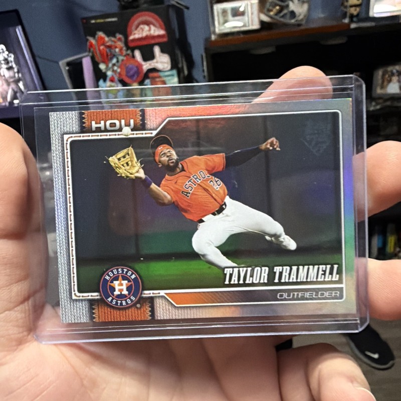 2026 Topps Series 1 - Taylor Trammell #124 Rainbow Foil