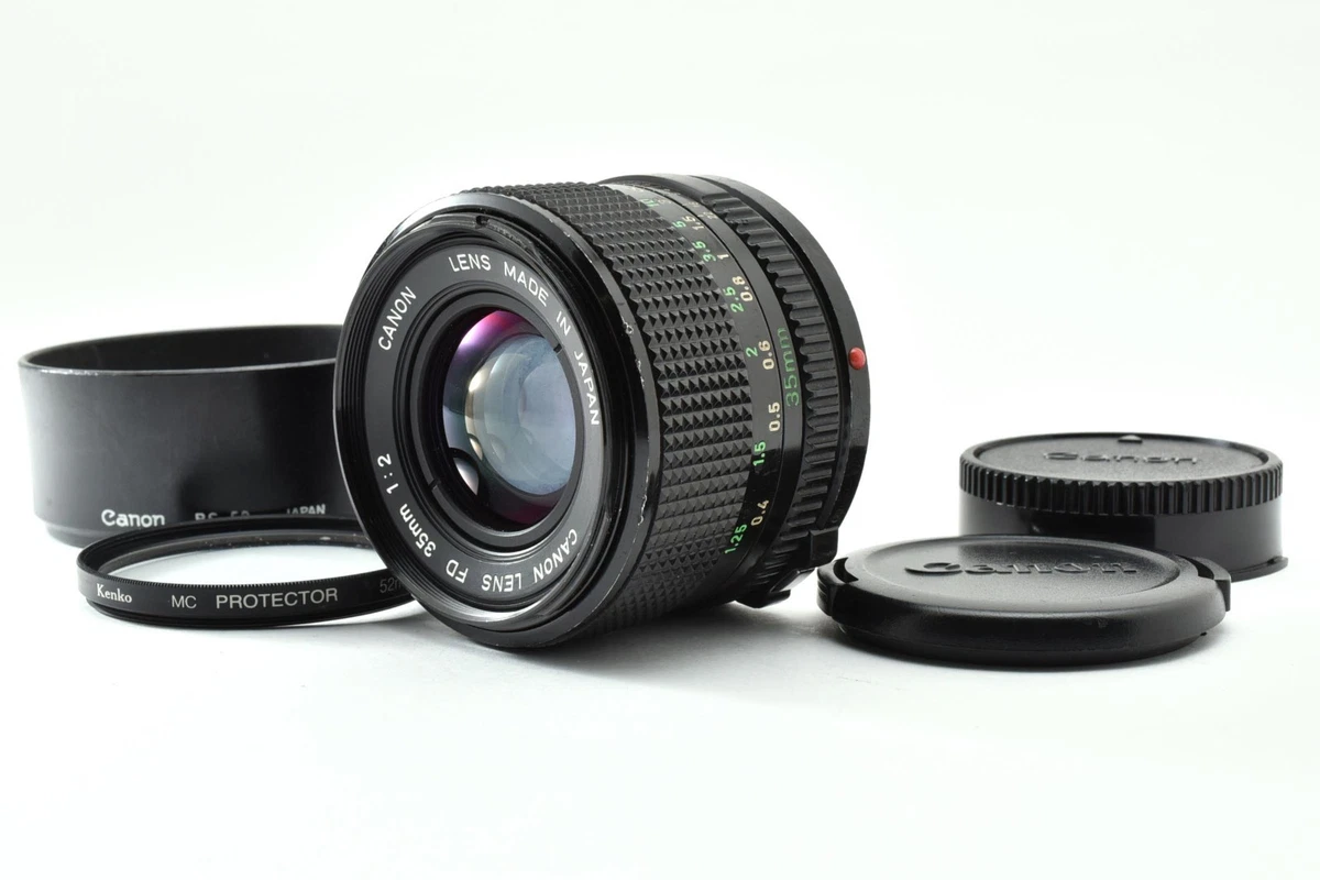 Canon FD 35mm f/2 Camera Lenses for sale | eBay