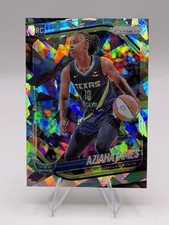 2025 Panini Prizm WNBA - Aziaha James RC #83 Cracked Ice Prizm Dallas Wings 