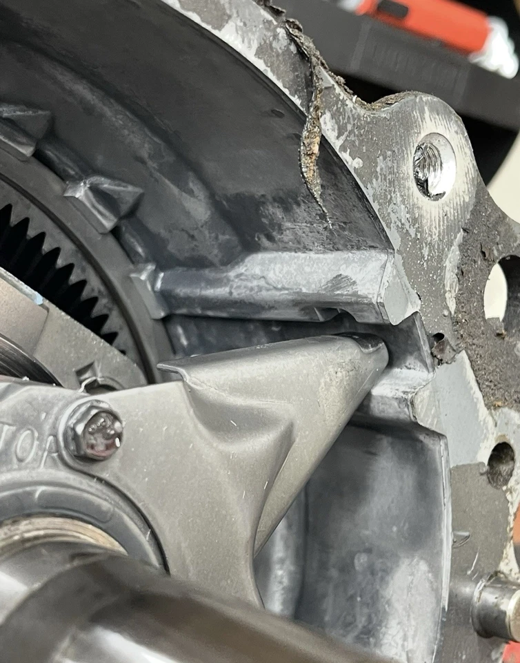 Borg Warner 1356 Estuche de transferencia Bomba Rub Retenedor Fix Kit Foto 4 de 4