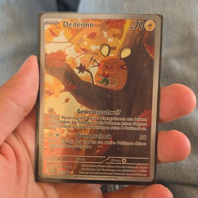 Pokémon TCG Dedenne 093/088 Deutsch Basisform Elektro KP 70 Pokémon Karte
