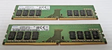 16GB (2x 8GB) 1Rx8 Samsung PC4-2666V-UA2-11 M378A1K43CB2-CTD