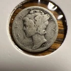 1924 10C Mercury Dime, Better Date 90% Silver. Free Shipping.
