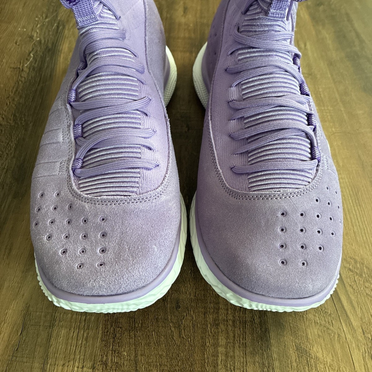 Under Armour Curry 4 Flotro Vivid Lilac Men Size 14 Basketball