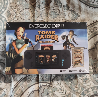 Blaze Evercade EXP-R Handheld Console Black Wi-Fi USB-C Tomb