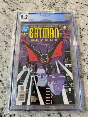 Batman Beyond # 1 CGC Graded 9.2 DC Comic Book Terry McGinnis  JH19