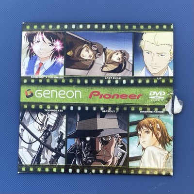 Geneon Pioneer 2003 Anime Promo DVD Somedays Dreamers Last Exile L