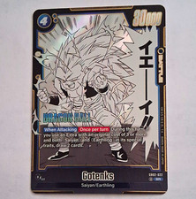Bandai Dragon Ball Super Card Game Gotenks SB02-022 Super Rare Foil