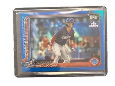 2025 Topps Pro Debut - George Wolkow #PD-182 Blue Foil /150