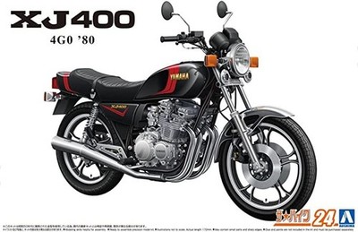 Aoshima The Bike(24) 1/12 Scale Model Motorcycles Kit Yamaha 4J0