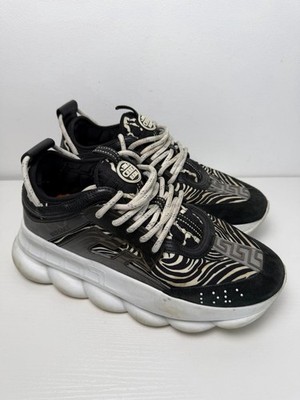 Versace Chain Reaction Men s Sneakers SZ 43 Pre-owned
