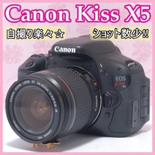 Canon Kiss X5 Digital SLR Camera with EF-S 28-80mm Lens Low Shutter Count