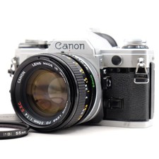 Works Canon AE-1 35mm Film SLR Camera Silver w/ FD 50mm f/1.4 S.S.C. Lens JPN