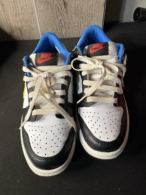 NIKE DUNK LOW (GS) LEMON TWIST ''SIGNAL BLUE'' US 5Y