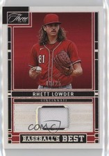 2024 Panini Three and Two Holo Silver 18/25 Rhett Lowder #BBM-RL 1d0h