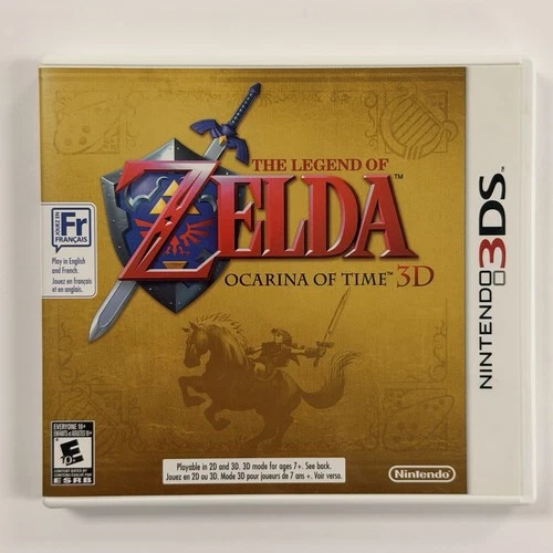 Legend Of Zelda Ocarina of Time 3D (Nintendo 3DS) Complete Tested Authentic 🇨🇦