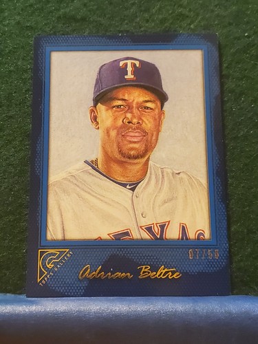 Adrian Beltre [Blue] #39 2017 Topps Gallery card