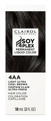 Clairol Pro Liquid Color Permanent 4AA/37D Light Ultra Cool Brown 2 Ounce