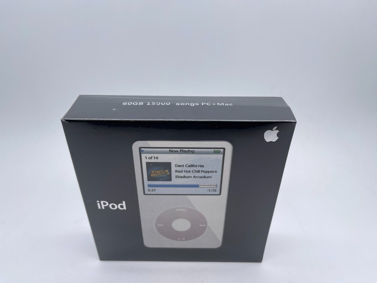 Apple iPod Classic 5th Generation White 60GB (VIDEO) A1136