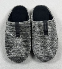 Bombas Men s Nest Backless Slipper In Black/Grey Size 12 Memory Foam, Traction