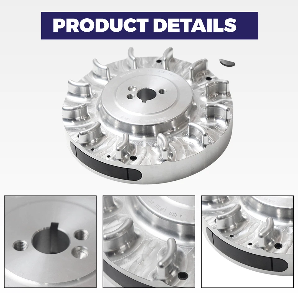 Speedway Billet Flywheel For Predator 196cc 212cc NonHemi Cast Honda GX160 GX200 - Image 4 of 4