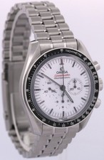 PAPERS Omega Speedmaster Moonwatch WHITE 42mm Steel 310.30.42.50.04.001 BOX 4