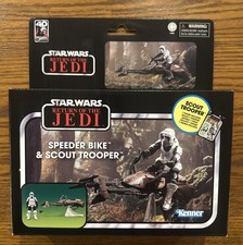 Star Wars Vintage Collection Return Of The Jedi 40 Speeder Bike & Scout Trooper