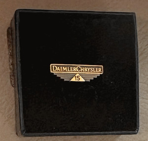NMIB Daimler Chrysler 15 Yr Employee Service Award Pin: Automotive Collectible