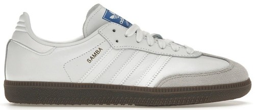 adidas Originals Samba OG W Silver Metallic White Gum Women Casual adidas Originals Samba OG W Silver Metallic White Gum Women Casual