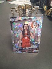2025 WNBA Prizm -- #140 Georgia Amoore (RC) Rookie Card -- Cracked ice Variation