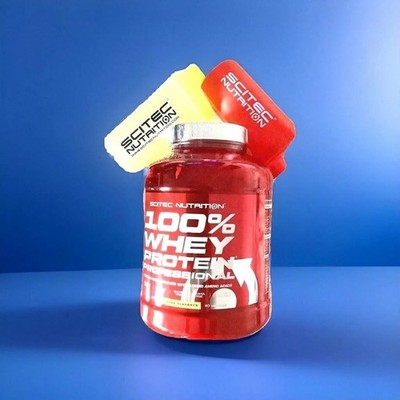 (36,26 /kg)Scitec Nutrition 100%Whey Protein Professional 1816g+2 Shaker