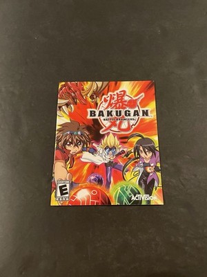 bakugan battle brawlers ps3 Manual only