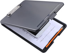 A4 Klemmbrett mit Stauraum Wasserfest Schlichtes Design für Büro & Schule