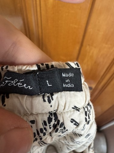 Gudrun Sjoden Midi Skirt Black White Size Large - Picture 5 of 7