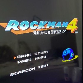Famicom Rockman Megaman 1 2 3 4 5 6 SET NES Game software Operation confirmed