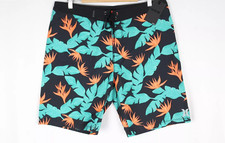 Hurley Men's Board Shorts Hanoi 20" Board Shorts Black Floral MBS0008700