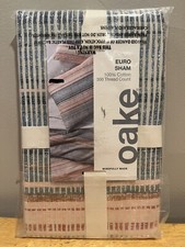OAKE Macy s Euro Sham Pillowcase Colorblock I...