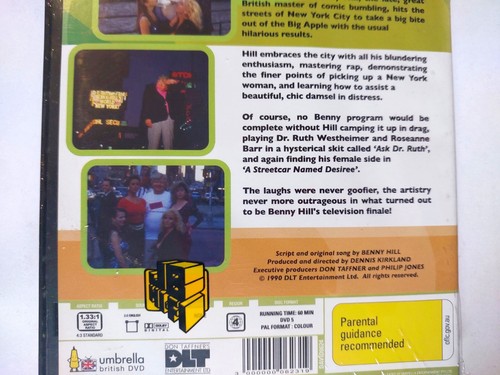 Benny Hill's World Tour-New York [Region 4 DVD] , Brand New & Sealed, FREE Post - Afbeelding 8 van 9