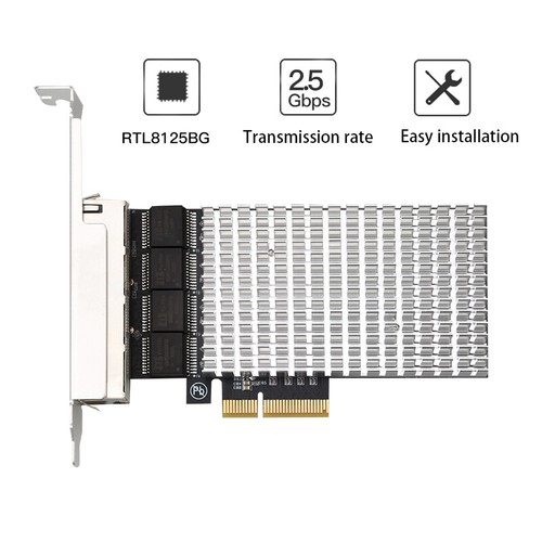 RJ-45 LAN Adapter Gigabit PCI-E Network Card Ethernet for Desktop PC Lan Card - Picture 4 of 6