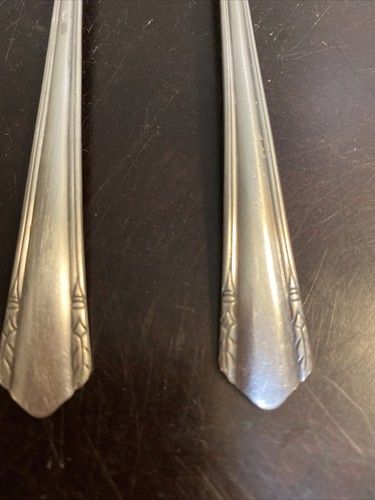 Vintage WM. ROGERS MALIBU 2ER SET EISTEELÖFFEL - Bild 3 von 4