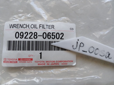 Toyota OEM Oil Filter Wrench Tool 09228-06502 Corolla Camry Tacoma