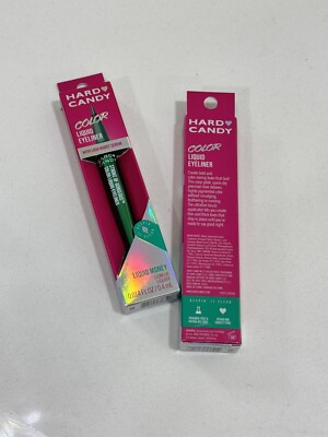 50 Hard Candy Color Liquid Eyeliner Green Makeup Cheerleading Sparkle Glitter