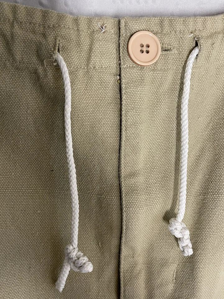 Falda Malcolm Starr Vintage Años 70 Talla L Beige Maxi Midi Cordón Sarga Foto 4 de 4