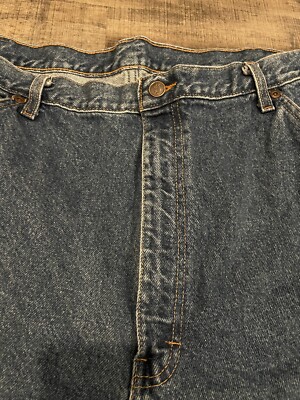 Vintage Dickies Men's Denim Blue Jeans Medium Wash Size 42x32