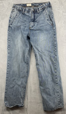 Pilcro By Anthropologie Straight Leg Denim Jeans Women's Size 29