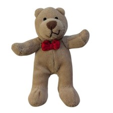 Toys R Us McDonalds Animal Alley Hughbert Teddy Bear Plush Tags Mini Toy 4" 2001