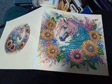 Blank inside card, greeting, thank you, anything you want to write inside, horse