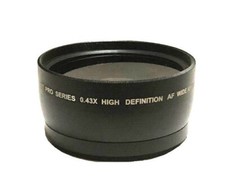 0.43X Wide Angle Lens/Macro for Kodak PIXPRO AZ521 AZ525 AZ651