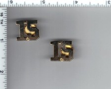 BLUE BLOODS Television Show - NYC Fictitious 15th Precinct Gold Collar Brass Set