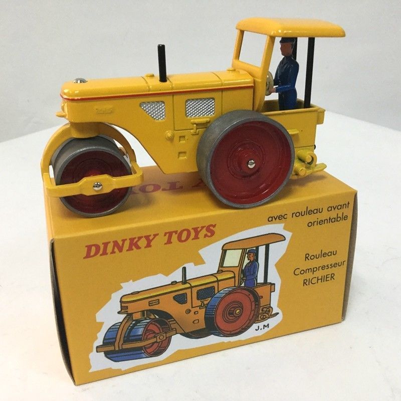 Richier rouleau compresseur Dinky Toys 830 Atlas réplique historique injectée en zamak